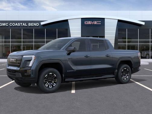Blue 2026 GMC Sierra EV Elevation
