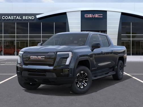 Blue 2026 GMC Sierra EV Elevation