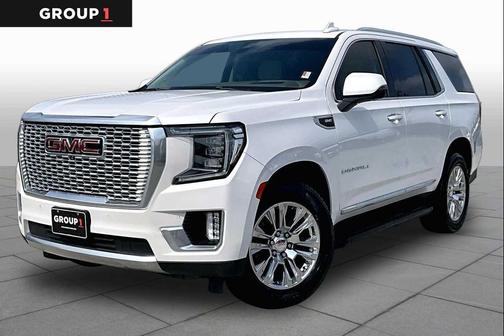 White Frost Tri-Coat 2021 GMC Yukon Denali