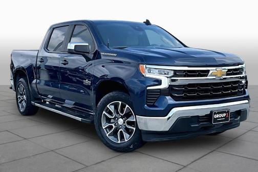 Northsky Blue Metallic 2022 Chevrolet Silverado 1500 LT