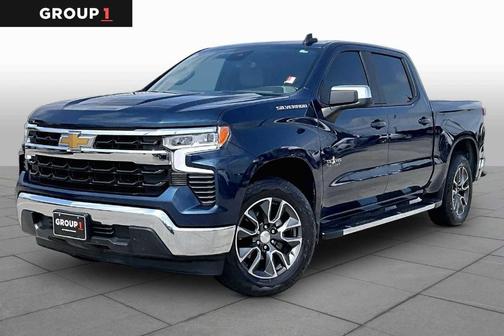 Northsky Blue Metallic 2022 Chevrolet Silverado 1500 LT