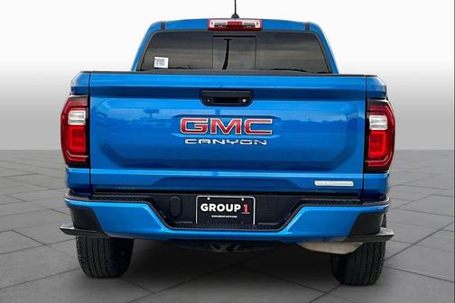 Dynamic Blue Metallic 2023 GMC Canyon Elevation