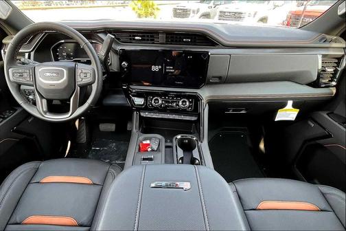 Volcanic Red Tintcoat 2025 GMC Sierra 2500 AT4