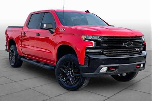 Red 2021 Chevrolet Silverado 1500 LT Trail Boss