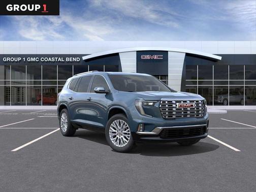 Blue 2026 GMC Acadia Denali