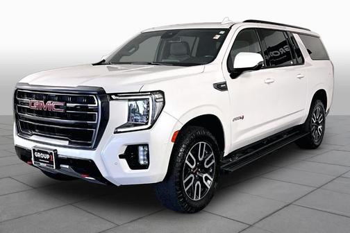 White Frost Tri-Coat 2023 GMC Yukon XL AT4