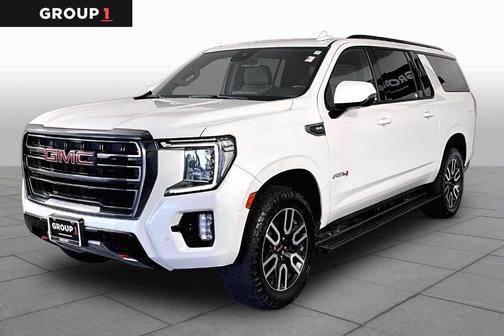 White Frost Tri-Coat 2023 GMC Yukon XL AT4