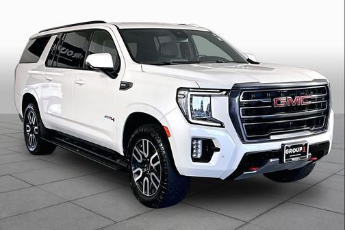 White Frost Tri-Coat 2023 GMC Yukon XL AT4