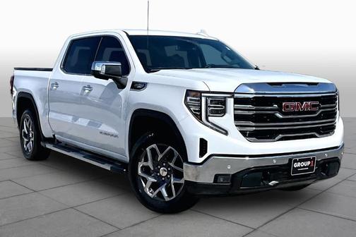 Summit White 2024 GMC Sierra 1500 SLT