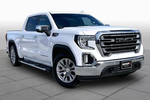 Summit White 2020 GMC Sierra 1500 SLT