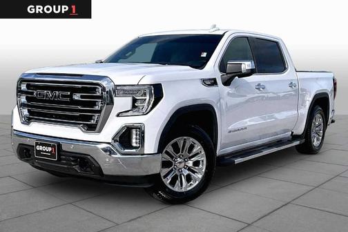 Summit White 2020 GMC Sierra 1500 SLT