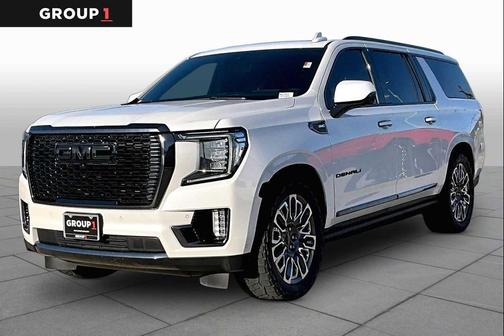 White Frost Tricoat 2024 GMC Yukon XL Denali Ultimate