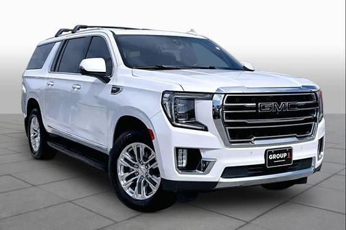 White Frost Tricoat 2022 GMC Yukon XL SLT