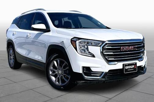Summit White 2022 GMC Terrain SLT
