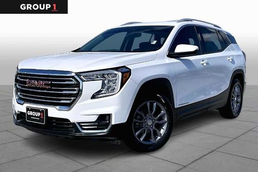 Summit White 2022 GMC Terrain SLT