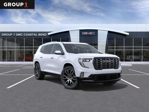 Glacier White Tricoat 2026 GMC Acadia Denali