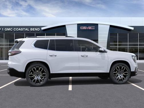 Glacier White Tricoat 2026 GMC Acadia Denali