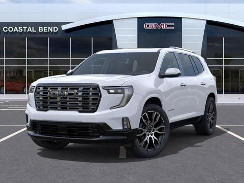 Glacier White Tricoat 2026 GMC Acadia Denali