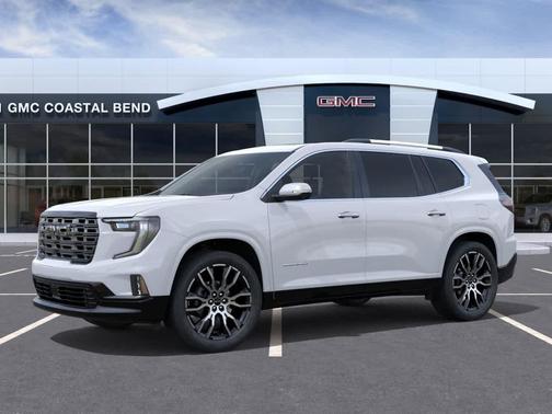 Glacier White Tricoat 2026 GMC Acadia Denali