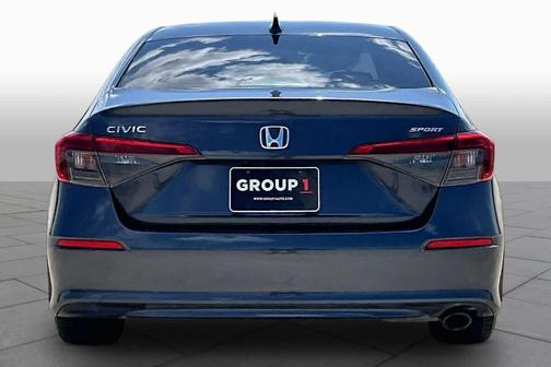 Meteorite Gray Metallic 2022 Honda Civic Sport