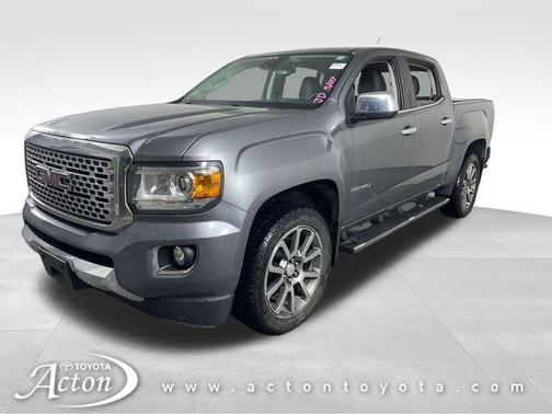Satin Steel Metallic 2019 GMC Canyon Denali