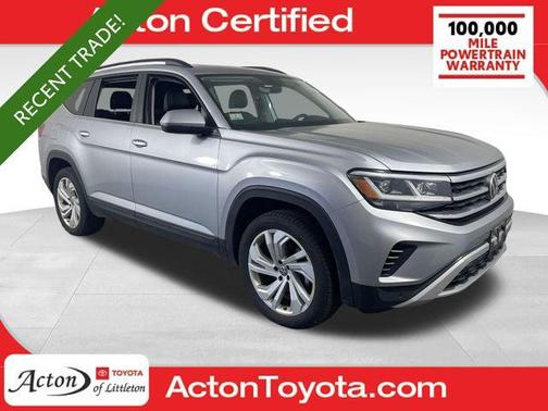 Pyrite Silver Metallic 2021 Volkswagen Atlas 3.6L SE w/Technology