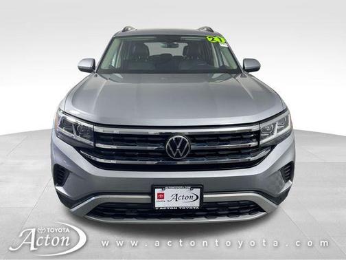 Pyrite Silver Metallic 2021 Volkswagen Atlas 3.6L SE w/Technology