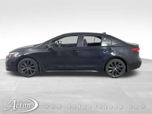 Midnight Black Metallic 2023 Toyota Corolla SE