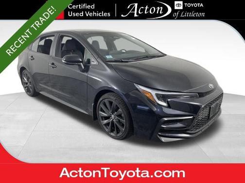 Midnight Black Metallic 2023 Toyota Corolla SE