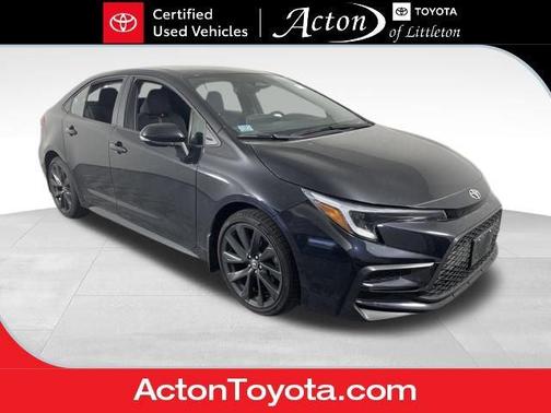Midnight Black Metallic 2023 Toyota Corolla SE