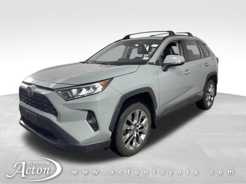 Green 2021 Toyota RAV4 XLE Premium