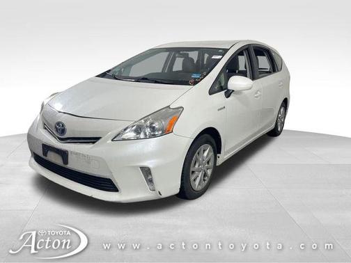 White 2014 Toyota Prius v Two