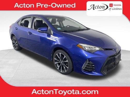 Blue 2017 Toyota Corolla SE