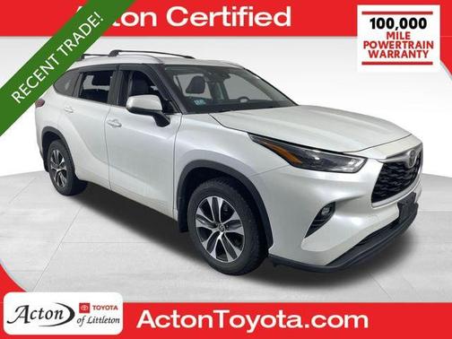 Wind Chill Pearl 2022 Toyota Highlander XLE