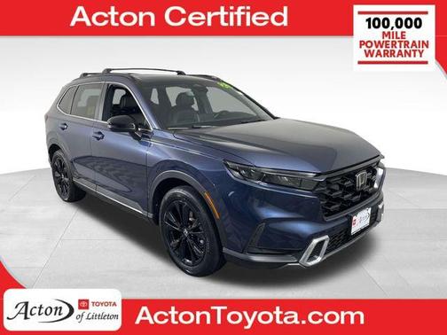 Canyon River Blue Metallic 2023 Honda CR-V Hybrid Sport Touring AWD