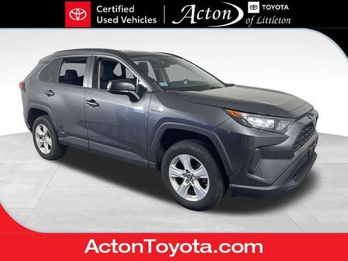 Magnetic Gray Metallic 2021 Toyota RAV4 Hybrid LE