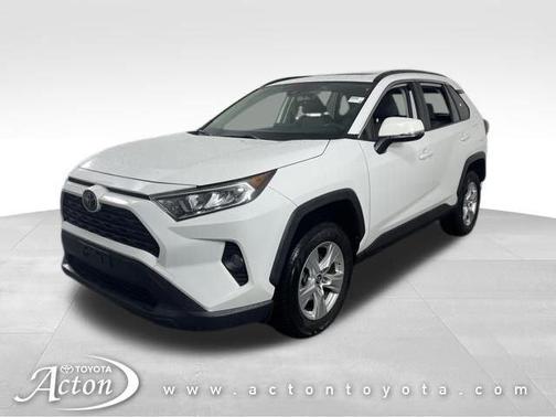 Super White 2019 Toyota RAV4 XLE