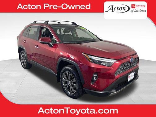 Ruby Flare Pearl 2022 Toyota RAV4 Hybrid Limited