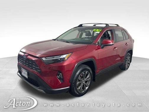 Ruby Flare Pearl 2022 Toyota RAV4 Hybrid Limited
