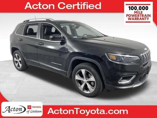 Diamond Black Crystal Pearlcoat 2020 Jeep Cherokee Limited