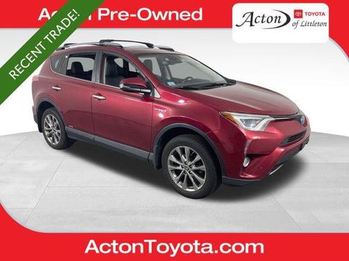 Ruby Flare Pearl 2018 Toyota RAV4 Hybrid Limited