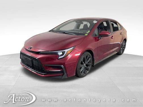 Ruby Flare Pearl 2025 Toyota Corolla SE