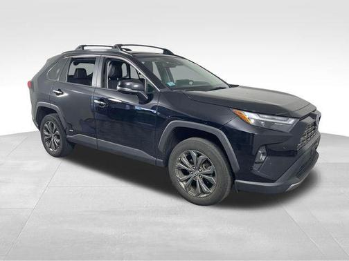 Midnight Black Metallic 2023 Toyota RAV4 Hybrid Limited