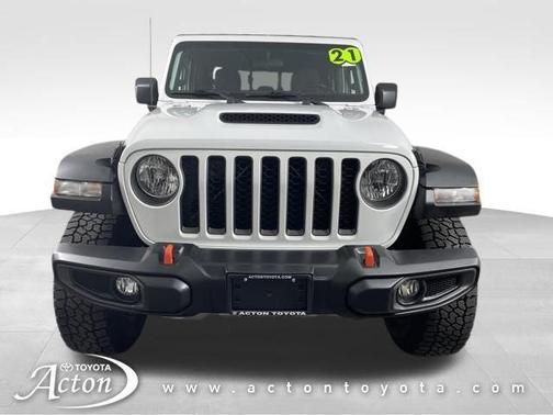 Bright White Clearcoat 2021 Jeep Gladiator Mojave 4x4