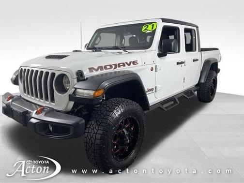 Bright White Clearcoat 2021 Jeep Gladiator Mojave 4x4
