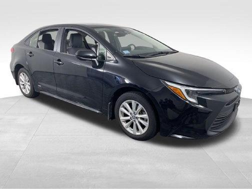 Midnight Black Metallic 2024 Toyota Corolla Hybrid LE