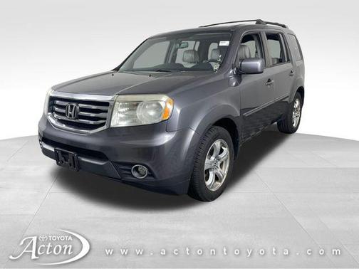Modern Steel Metallic 2014 Honda Pilot EX-L