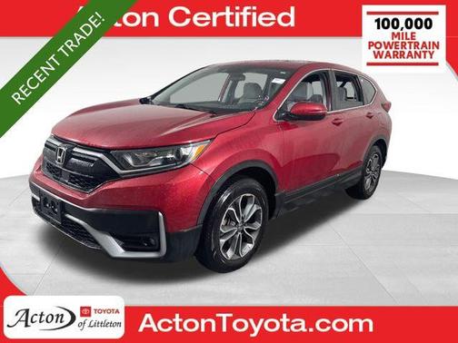 Red 2022 Honda CR-V AWD EX