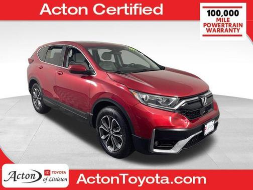 Radiant Red Metallic 2022 Honda CR-V AWD EX