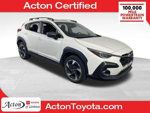 Crystal White Pearl 2024 Subaru Crosstrek Limited